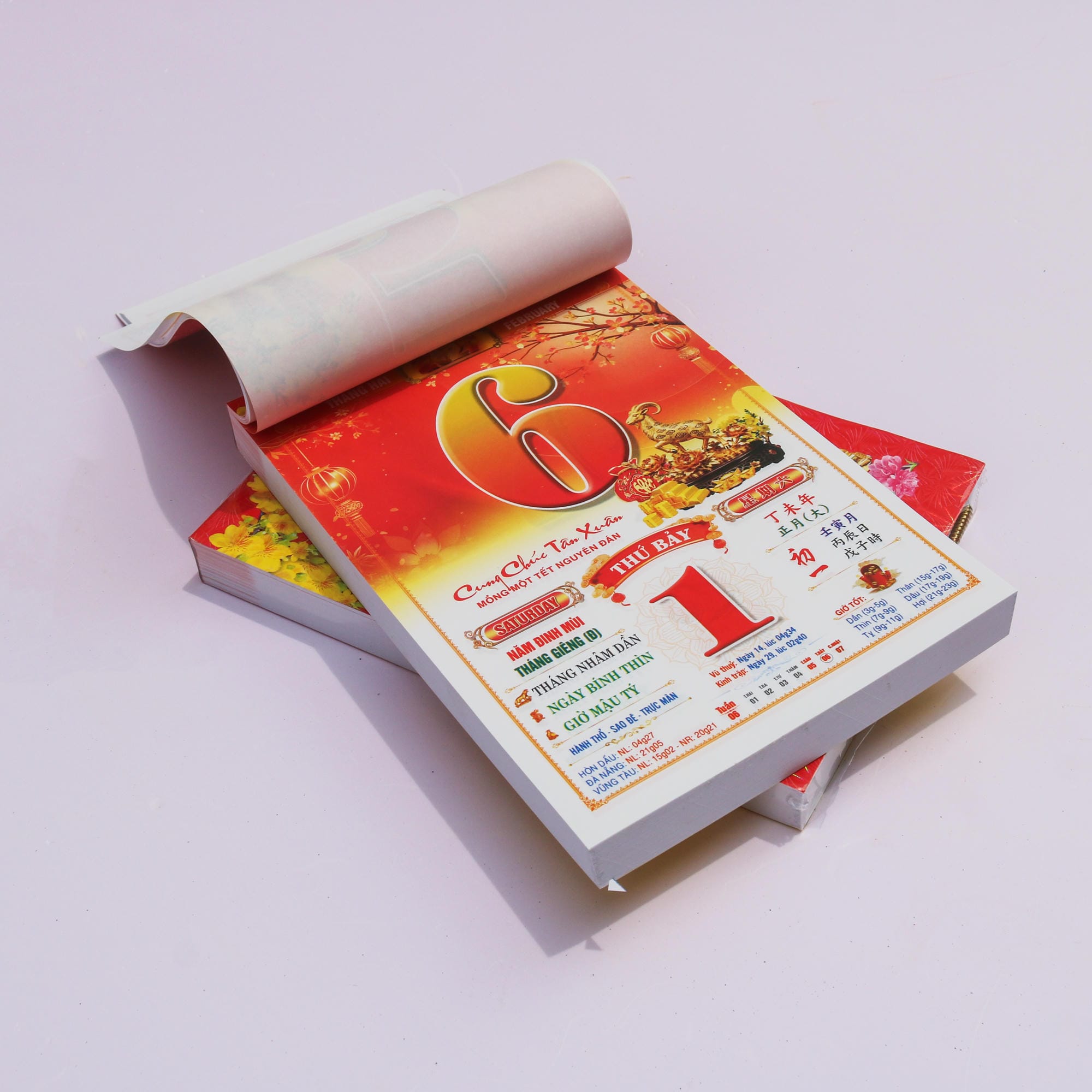 Bloc lịch 2027 Đại Lỡ 13 × 19 cm — ảnh 8