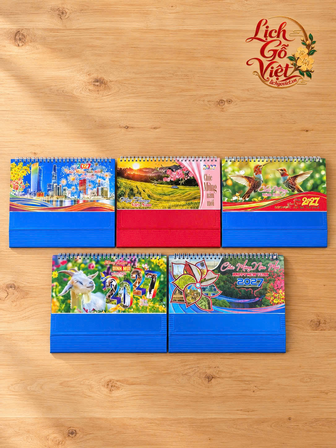 Lịch để bàn Chữ A 16 × 24 cm - Kim Tuyến